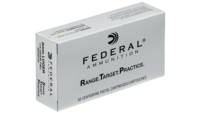Federal Ammo Range and Target 9mm 115 Grain FMJ 50