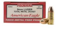 Federal Ammo American Eagle 9mm TMJ 147 Grain [AE9