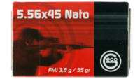 Geco Ammo 223 Rem (5.56 NATO) 55 Grain FMJ [278140
