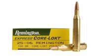 Remington Core-Lokt 25-06 Rem 100 Grain PSP 20 Rou