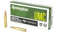 Remington Ammo UMC 223 Rem 55 Grain Metal Case [L2