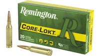 Remington Core Lokt 260 140 Grain Pointed Soft Poi