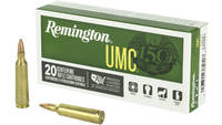 Remington Ammo UMC 22-250 Rem 50 Grain JHP [L22504