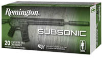 Remington Subsonic 9MM 147 Grain Flat Nose Enclose
