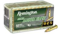 Remington Rimfire Ammo .17 HMR 17 Grain JHP 50 Rou