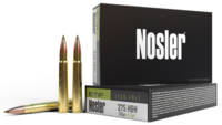Nosler Ammo Lead Free 375 H&H Magnum 260 Grain