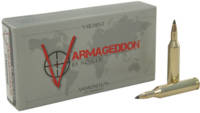 Nosler Ammo Varmageddon 17 Rem Flat Base Tip 20 Gr