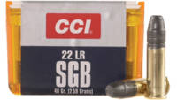 CCI Ammo 22 LR Small Game Bullet Ammo 40 Grain [58