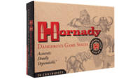 Hornady Ammo Dagerous Game Solid 500-416 Nitro Exp