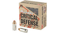 Hornady Critical Defense 380 90 Grain FTX 25 Round