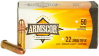 Armscor Rimfire Ammo 22 Magnum (WMR) 40 Grain JHP