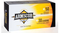 Armscor Ammo 30 Carbine M1 110 Grain FMJ [50101PH]