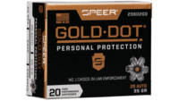 Speer Ammo Gold Dot Personal Protection 25 ACP 35