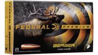 Federal Ammo 270 WiSM 140 Grain Berger Hybrid Hunt