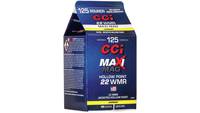 CCI Ammo Maxi-Mag 22 Mag 40 Grain JHP 125 Rounds [