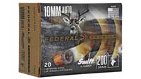 Federal Ammo 10mm Auto 200 Grain Swift A-Frame 20