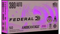 Federal Ammo AmeriCan Eagle 380 ACP 70 Grain [AE38