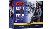 CCI Ammo Mini-Mag Meat Eater 22 Long Rifle (LR) 36