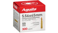Aguila Ammo 5.56x45mm (5.56 NATO) 55 Grain FMJBT [