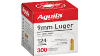 Aguila Ammo Handgun 9mm 124 Grain FMJ [1E092108]