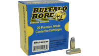 Buffalo Bore Ammo 10mm Hard Cast 220 Grain [21C/20