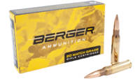 Berger Ammo Tactical 308 Win 175 Grain OTM [60010]