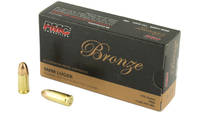 PMC Ammo Bronze Target 9mm 115 Grain FMJ [9A]
