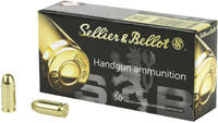 Sellier & Bellot Pistol 380 ACP 92 Grain Full