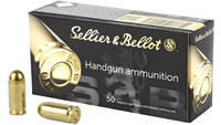 Sellier & Bellot Ammo 9x18mm Makarov FMJ 95 Gr