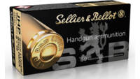 Sellier & Bellot Ammo9mm 124 Grain JHP 50 Roun