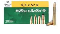 Sellier & Bellot Ammo 6.5mmX52R SP 117 Grain [