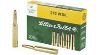 Sellier & Bellot Ammo 270 Winchester 150 Grain SP