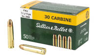 Sellier & Bellot Rifle 30 Carbine 110 Grain Fu