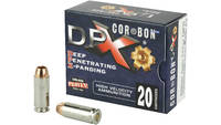 CorBon Ammo DPX 10mm Deep Penetrating-X155 Grain B