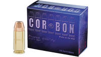 CorBon Ammo Self Defense 9mm+P JHP 90 Grain [SD099