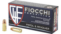 Fiocchi Ammunition Centerfire Pistol 9MM 158 Grain