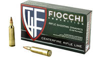 Fiocchi Ammunition Rifle 22-250 55 Grain Pointed S