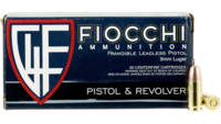 Fiocchi Ammo Shooting Dynamics 9mm 100 Grain Non-T