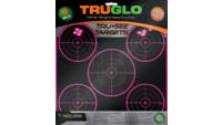 Truglo Tru-See Spatter Target Pink Bullseye [TG11P
