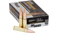 Sig Ammo .300 black-out 220 Grain open tip match 2