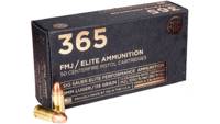 Sig Ammo 365 9mm luger 115 Grain fmj 50 Rounds [E9