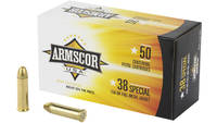 Armscor Ammo 38 Special 158 Grain FMJ [FAC3817N]