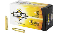 Armscor Ammo 30 Carbine 110 Grain FMJ [FAC30CIN]