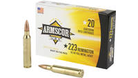 Armscor Ammo 223 Remington 55 Grain FMJ 20 Rounds