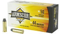Armscor Ammo 44 Magnum 240 Grain Semi-Wadcutter [F