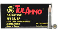 Tula Ammo 7.62x39mm Russian 124 Grain SP 40 Rounds