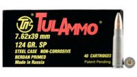 Tula Ammo AK-47 7.62x39mm 154 Grain SP [UL076214]