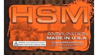 HSM Ammo 9mm 124 Grain FMJ RN [9MM4R]