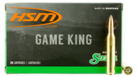 HSM Ammo Game King 25-06 Rem 100 Grain SBT [25061N