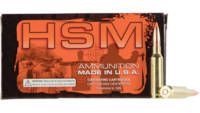 HSM Ammo Match 223 Rem 77 Grain Sierra MatchKing B